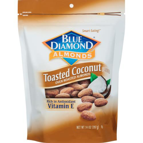 Blue Diamond Toasted Coconut  Almonds