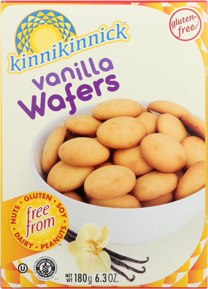 Kinnikinnick Vanilla Wafer,  Box