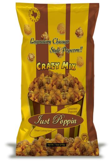 Just Poppin Gourmet Crazy Mix Popcorn