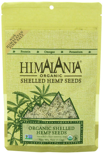 &nbsp; Organic Shelled Hemp Seeds Non-GMO & Vegan