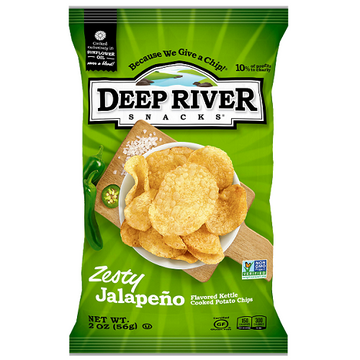 Zesty Jalapeno Kettle Chips, 24 Ct