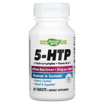 Nature's Way, 5-HTP, 50 mg