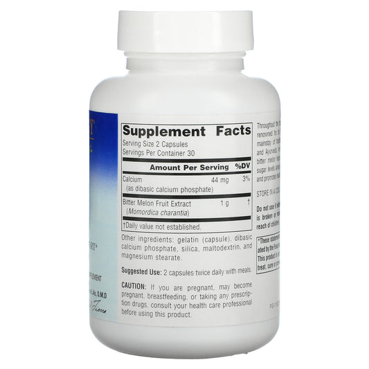 Planetary Herbals, Bitter Melon, 500 mg, Capsules
