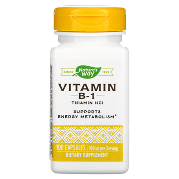 Nature's Way, Vitamin B-1, 100 mg