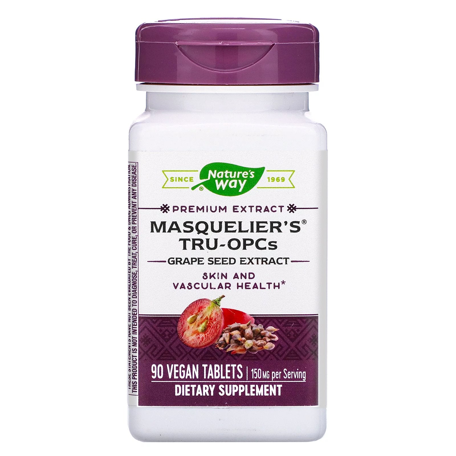 Nature'S Way, Masquelier'S Tru-Opcs, 75 Mg Vegan Tablets