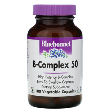 Bluebonnet Nutrition, B-Complex 50, Vegetable Capsules