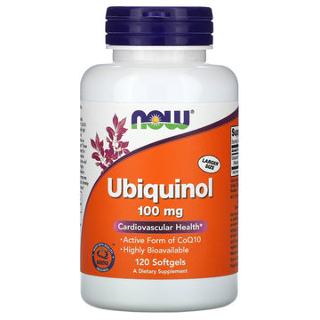 Now Foods, Ubiquinol, 100 mg Softgels