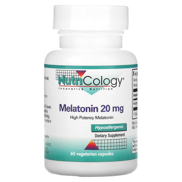 Nutricology, Melatonin, 20 mg
