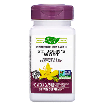 Nature's Way, St. John's Wort, 300 mg, Vegan Capsules