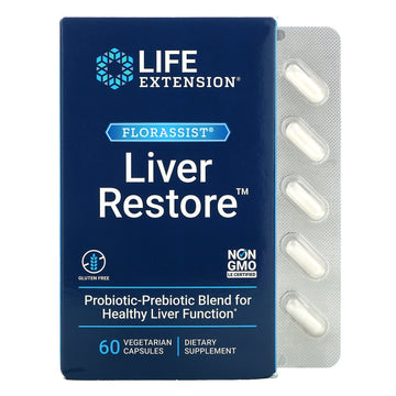 Life Extension, FLORASSIST Liver Restore Vegetarian Capsules