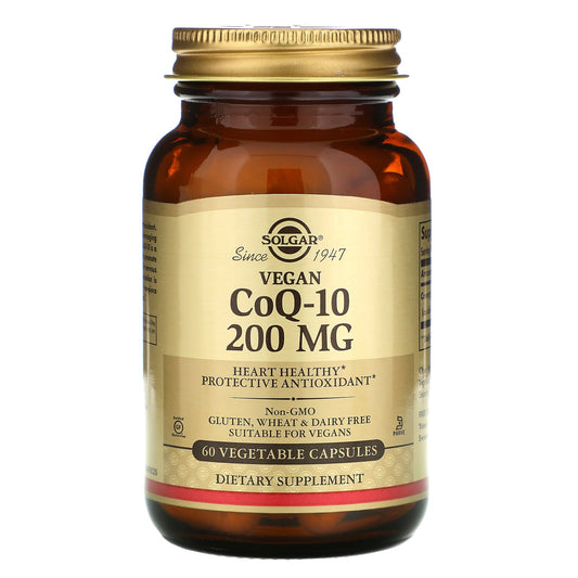 Solgar, Vegetarian CoQ-10,60 Vegetable Capsules