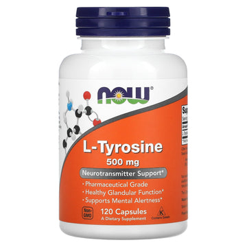 NOW Foods, L-Tyrosine, 500 mg