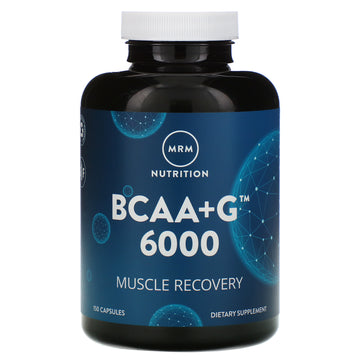 MRM, Nutrition, BCAA+G 6000