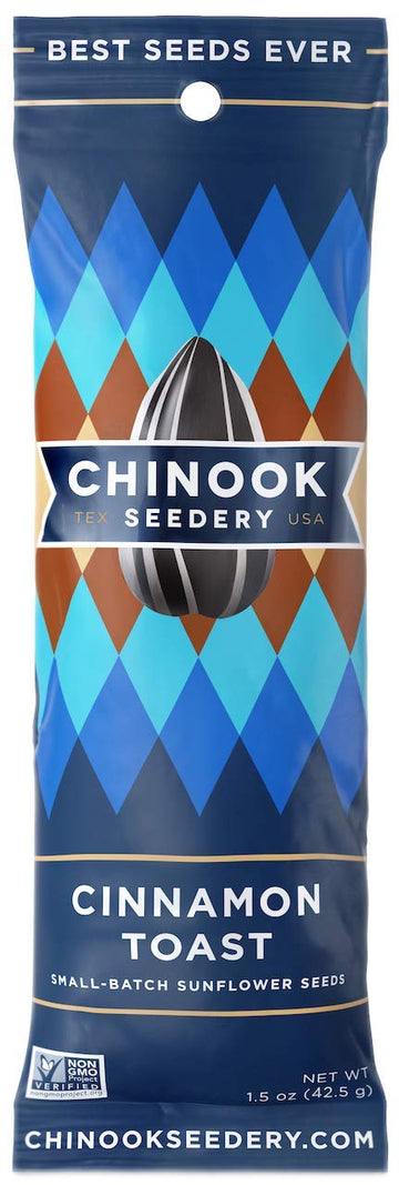 Chinook Seedery Roasted Sunflower Seeds - 1.5 Ounce (Pack of 36)