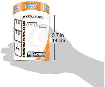 Axis Labs Creatine Ethyl Ester, Capsules, 396-Count396 Count