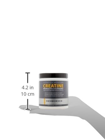 MenScience Androceuticals Creatine Workout Results Booster, 5.7 oz