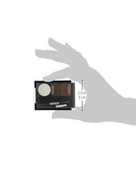 NYX Professional Makeup Eyebrow Cake Powder, Dark Brown/ Brown