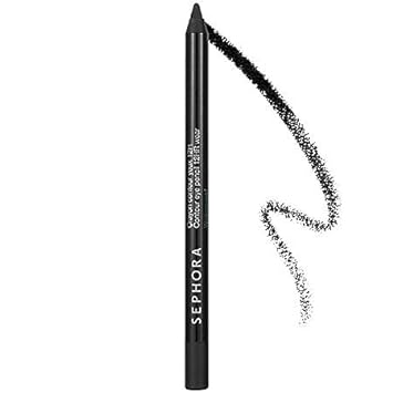 SEPHORA COLLECTION Contour Eye Pencil 12hr Wear Waterproof 0.04  01 Black Lace - Black