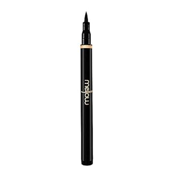 Mellow Liquid Eyeliner Pen - Long Wearing & Smudge Proof Precision Eye Liner Pencil Tool with Super Slim Fine Point for Perfect Eye Makeup - Quick Drying Formula - Black Cosmetics