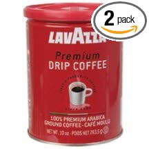 Lavazza 2 Pack Premium House Blend Ground Coffee in Can