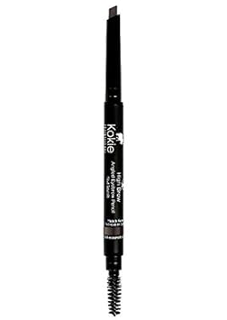 Kokie Cosmetics High Brow Angled Eyebrow Pencil, Rich Brunette, 0.012