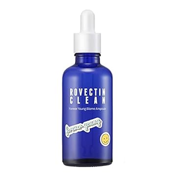 [Rovectin] Clean Forever Young Biome Ampoule 1.7  , 50 - Vegan and Oil Free Anti-Aging Ampoule For All Skin