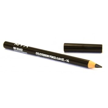NYX Eye and Eyebrow Pencil SPE901 #Black (PACK OF 3)