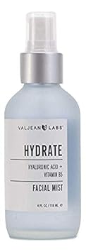 Valjean Labs Face Mist (Hydrate, 4 , 1 Pack)