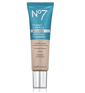 No7 Protect & Perfect Advanced All in One Foundation - COOL 