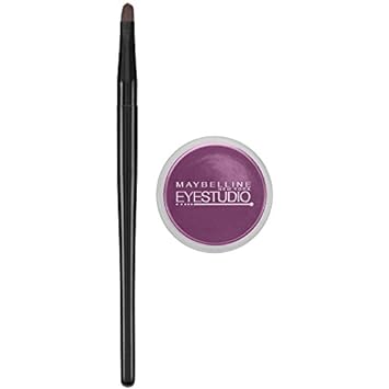 Maybelline New York Eye Studio Lasting Drama Gel Eyeliner, Eggplant 956, 0.106