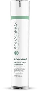 Solvaderm Revivatone Intensive Neck and Chest Repair Complex with a Dual-Peptide Blend, Repairs Damage and Enhances Resilience, Tightening and Firming Loose Skin