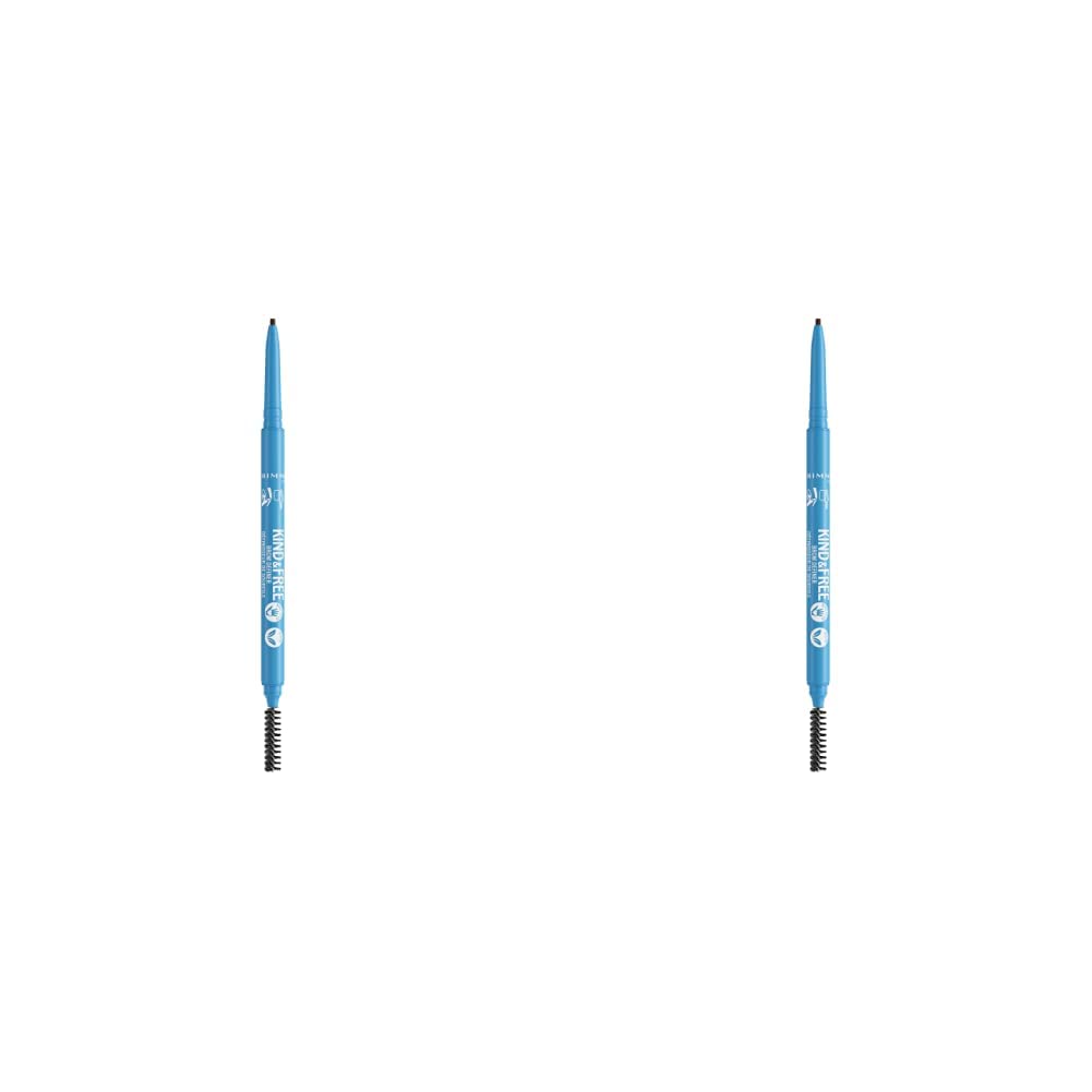 Rimmel Kind & Free Brow Definer, 006 Espresso (Pack of 2)