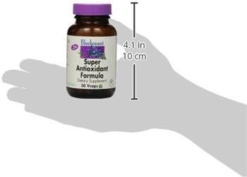 BlueBonnet Super Antioxidant Formula Vegetarian Capsules, 30 Count30 C