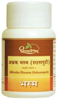 Shree Dhootpapeshwar Ltd. Abhraka Bhasma (Sahasraputi), 1 g