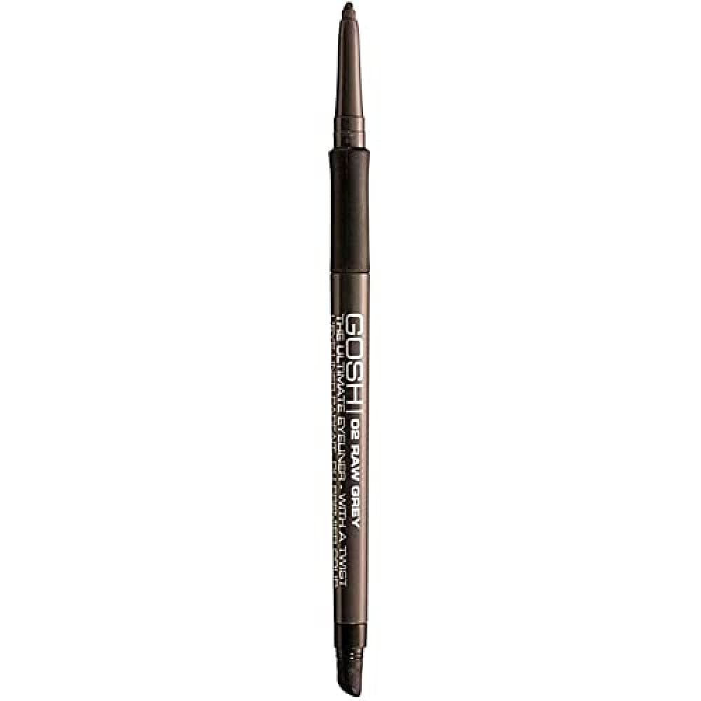 The Ultimate Eyeliner - with a twist 02 Raw Grey - GOSH