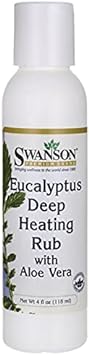 Swanson Eucalyptus Deep Heating Rub w/Aloe Vera 4 fl Ounce (118 ml) Ge