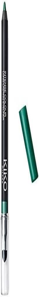 KIKO MILANO - Intense Colour Eye Pencil | Metallic Emerald 08 | Long Wear Waterproof Eyeliner | Hypoallergenic | Cruelty Free Makeup | Professional Makeup Eyeliner | Made in Italy
