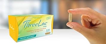 Global Health Trax Inc. Threelac Caps Probiotic Capsules 120ct