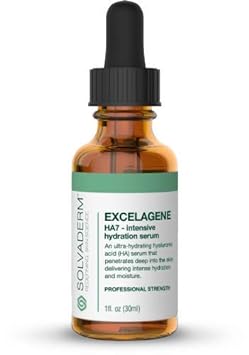 Solvaderm Excelagene Intensive Hydration Serum with the Powerful, Clinically Proven Benefits of Hyaluronic Acid