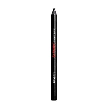 Revlon Pencil Eyeliner, So Fierce Vinyl Eye Makeup, Waterproof, Smooth Gliding, Longwearing with Shiny Vinyl Finish, 860 Midnight Mystery, 0.042