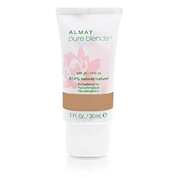 Almay Pure Blends Makeup, Buff, 1 Fluid Ounce