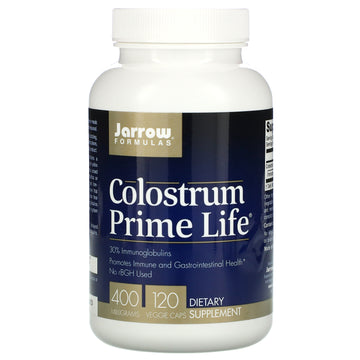 Jarrow Formulas, Colostrum Prime Life, 400 mg Veggie Caps