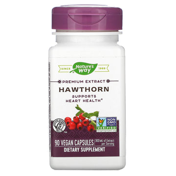 Nature's Way, Hawthorn, 300 mg, Vegan Capsules