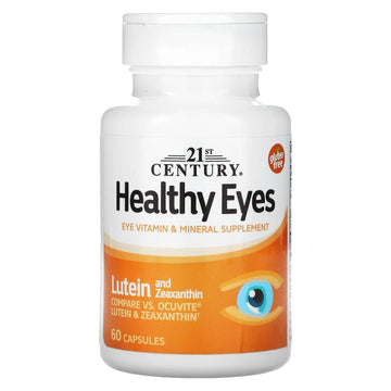 21st Century, Healthy Eyes, Lutein & Zeaxanthin,  Capsules