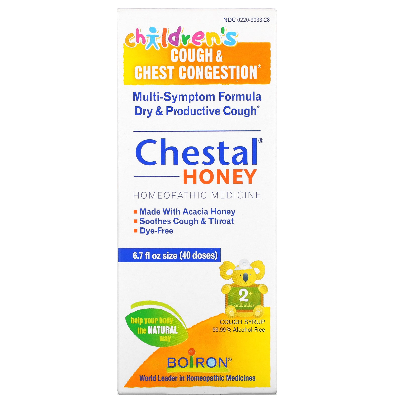 Boiron, Chestal Honey, Children's Cough & Chest Congestion