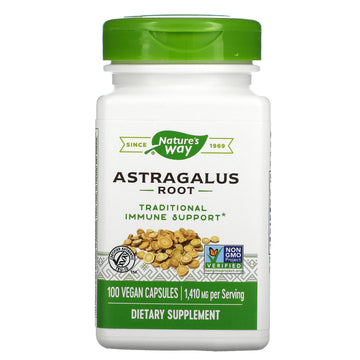 Nature's Way, Astragalus Root, 1,410 mg, Vegan Capsules