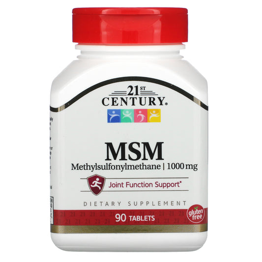 21st Century, MSM, Methylsulfonylmethane, 1,000 mg