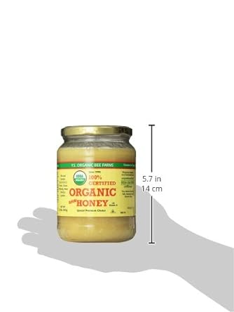 YS Organic Bee Farms Certified Organic Raw Honey 100% Unproc