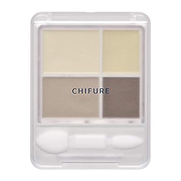 Chifure Gradation Eyeshadow 22.8g - 74 Khaki Brown