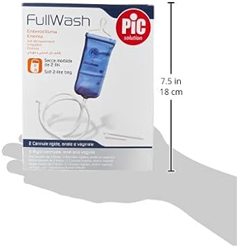 Specialist Supplements FullWash Enteroclisma Home Enema Kit with 2 Lit